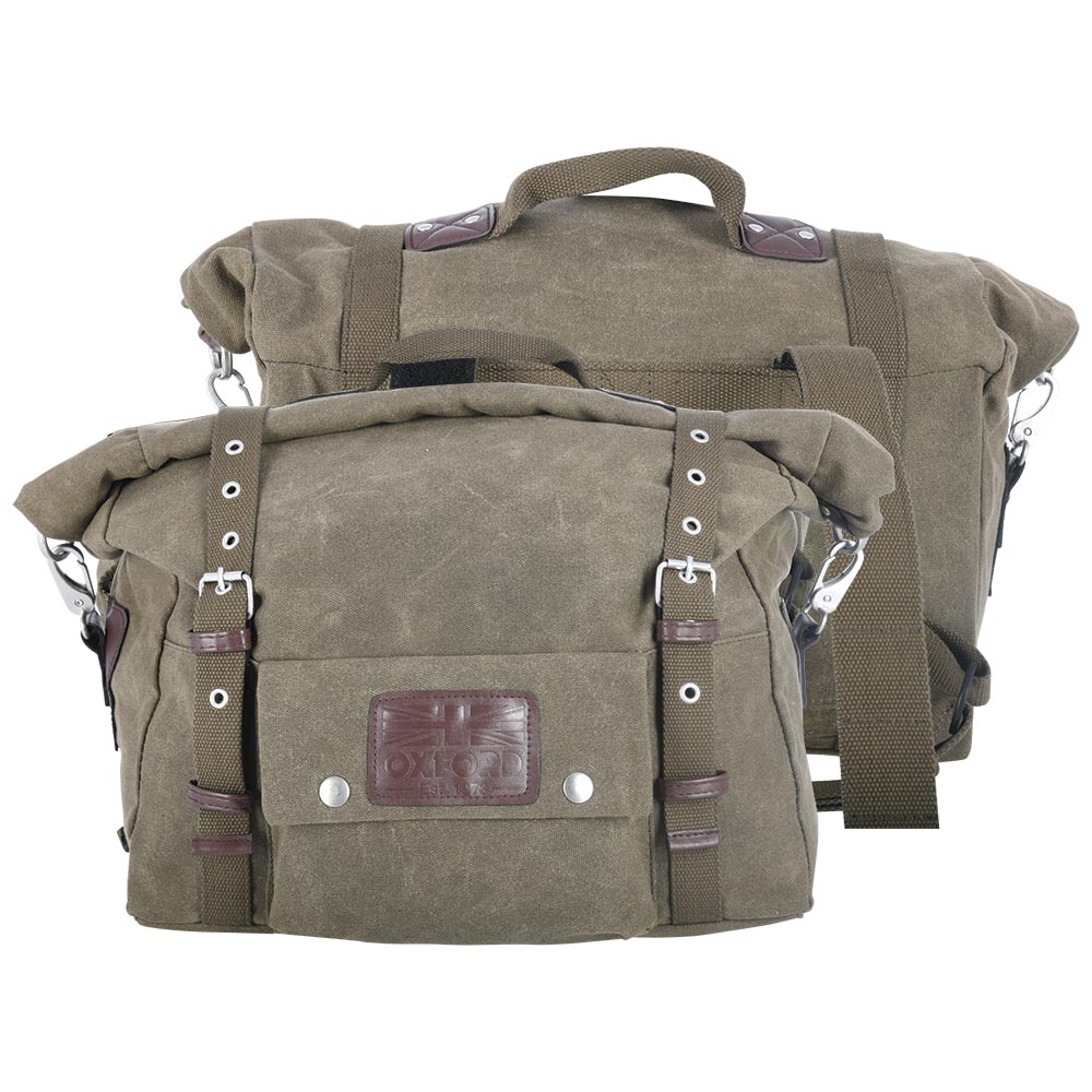 Oxford OXFORD HERITAGE PANNIERS KHAKI 40L